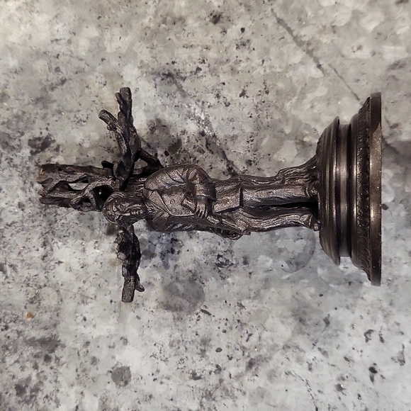 Pair of Antique Silver Plated Candlesticks - Picture 3 of 7